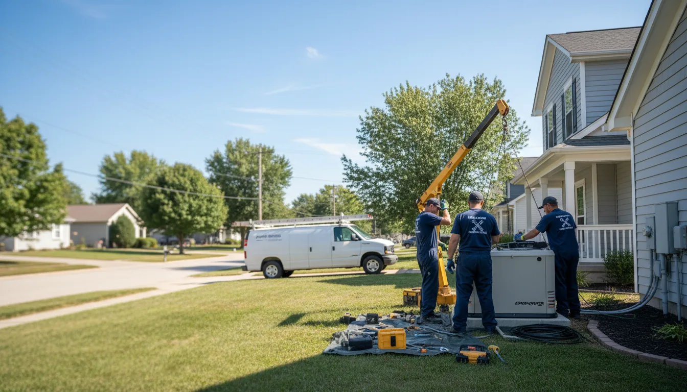 Generator Installation in Woodway, TX near me